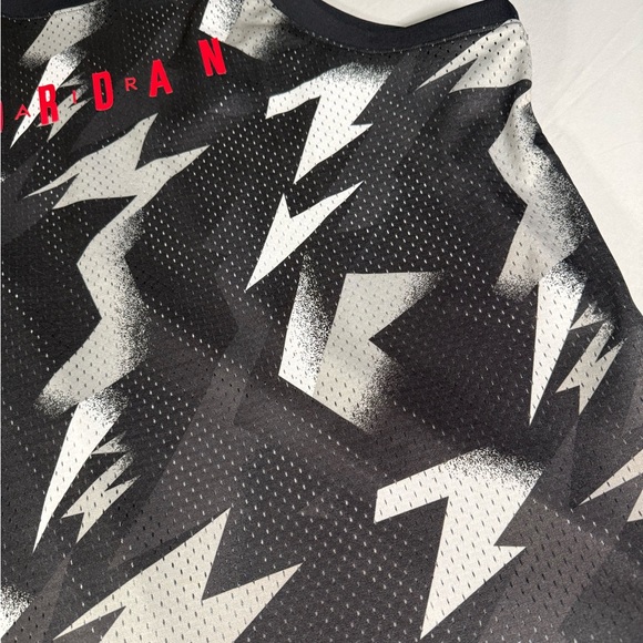 Jordan Mesh Basketball Jersey XL Lightning Bolt Jumpman #23 Nike - Picture 4 of 13